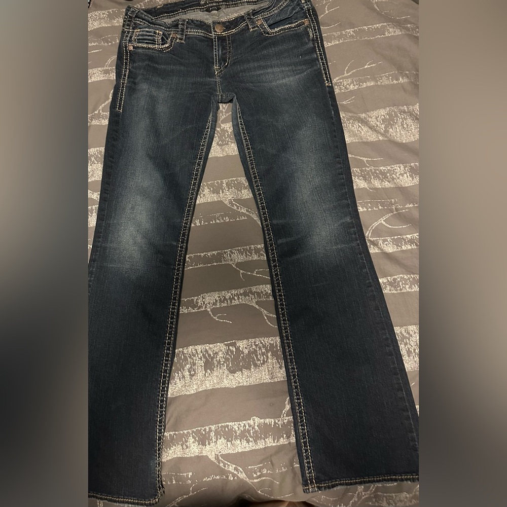 Women’s Silver Jeans -Aiko Size 34W/33L